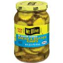 Mt. Olive Bread & Butter Chips No Sugar Added Pickles, 16 Fl Oz