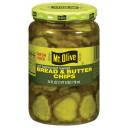 Mt. Olive Bread And Butter Chips Old Fashioned Sweet Pickles, 24 fl oz