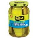 Mt. Olive Bread And Butter No Sugar Added Pickles Sandwich Stuffers, 16 fl oz