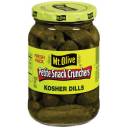Mt. Olive Petite Snack Crunchers Kosher Dills Pickles, 16 fl oz