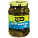 Mt. Olive Sweet Gherkins No Sugar Added Pickles, 16 fl oz