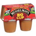 Musselman's Big Cup Cinnamon Apple Sauce, 6 oz, 4 count