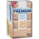 Nabisco Premium Original Fresh Stacks Saltine Crackers Topped with Sea Salt, 8 count, 13.6 oz