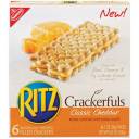 Nabisco Ritz Crackerfuls Cheddar Cheese Cracker Sandwiches, 6ct