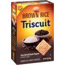 Nabisco Triscuit Brown Rice Sea Salt & Black Pepper Crackers, 9 oz