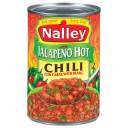 Nalley Jalapeno Hot Chili Con Carne With Beans, 15 oz