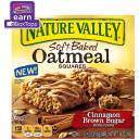 Nature Valley Cinnamon Brown Sugar Soft-Baked Oatmeal Squares, 1.24 oz, 6 count