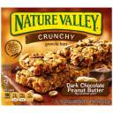 Nature Valley Crunchy Dark Chocolate Peanut Butter Granola Bars, 1.49 oz, 6 count