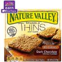 Nature Valley Dark Chocolate Granola Thins Crispy Squares, 0.6 oz, 10 count