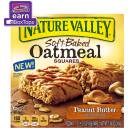 Nature Valley Peanut Butter Soft-Baked Oatmeal Squares, 1.24 oz, 6 count