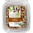 Nature's Harvest Organic Cashews, 9 oz