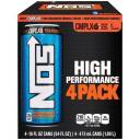 NOS High Performance Energy Drink, 16 fl oz, 4 count