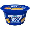 Oikos Fruit on the Bottom Peach Greek Nonfat Yogurt, 5.3 oz