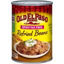 Old El Paso Spicy Fat Free Refried Beans, 16 oz