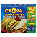 Ortega Hard & Soft Tacos Grande Dinner Kit, 21.3 oz