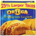 Ortega Yellow Corn Taco Shells, 5.8 oz, 12ct