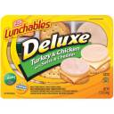 Oscar Mayer Lunchables: Deluxe Turkey & Chicken W/Swiss & Cheddar Lunch Combination, 5.10 oz