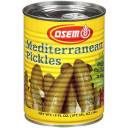 Osem Mediterranean Pickles, 19 oz