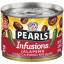 Pearls Infusions Sliced California Jalapeno Olives, 2.25 oz