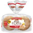 Pepperidge Farm Plain Bagel Flats, 8 count, 12 oz