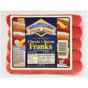 Petit Jean Cheese & Bacon Franks, 10 count, 16 oz