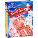 Pillsbury Moist Supreme Strawberry Premium Cake Mix, 15.25 oz