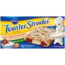 Pillsbury Toaster Strudel Cream Cheese & Strawberry Toaster Pastries, 6 count, 11.5 oz