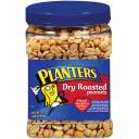 Planters Dry Roasted Party Size Peanuts With Sea Salt, 34.5 oz