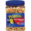 Planters Dry Roasted Party Size Peanuts With Sea Salt, 34.5 oz