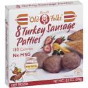 Purnell's Old Folks Turkey Sausage Patties, 8 count