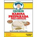 Quaker Harina Preparada White Flour Tortilla Mix, 20 lb