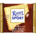 Ritter Sport Milk Chocolate Butter Biscuit, 3.5 oz
