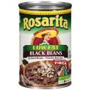 Rosarita Low Fat Refried Black Beans, 16 oz