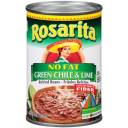 Rosarita No Fat Green Chile & Lime Refried Beans, 16 oz