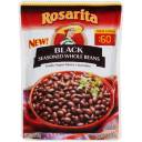 Rosarita Seasoned Whole Black Beans, 12 oz