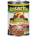 Rosarita Traditional No Fat Refried Beans, 16 oz