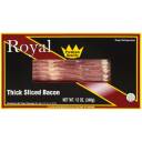 Royal Thick Sliced Bacon, 12 oz