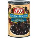 S&W Dark Sweet Cherries Pitted in Extra Heavy Syrup, 16 oz