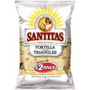 SANTITAS White Corn Tortilla Triangles, 11 oz