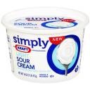 Simply Kraft Light Sour Cream, 16 oz