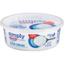 Simply Kraft Light Sour Cream, 8 oz