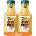 Simply Orange Pulp Free Orange Juice, 1.75 l, 2 count