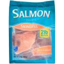 Skinless Salmon Fillets, 2 lbs