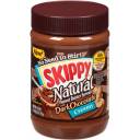 Skippy Natural Creamy Peanut Butter Spread with Dark Chocolate, 26.5 oz