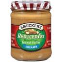 Smucker's Reduced Fat Natural Style Creamy Peanut Butter, 16 oz