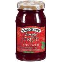 Smucker's Simply Fruit Strawberry Spreadable Fruit, 10 oz