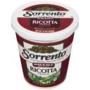 Sorrento Deli Style Whole Milk Ricotta Cheese, 15 oz