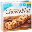 South Beach Diet Gluten Free Chocolate Chunk Chewy Nut Bars, 1.23 oz, 5 count