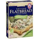 Southern Belle Spinach, Artichoke, and Crab Artisan Flatbread with Seafood Toppings, 3 count