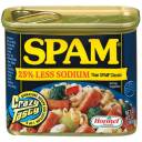Spam: 25% Less Sodium Canned Meat, 12 Oz
